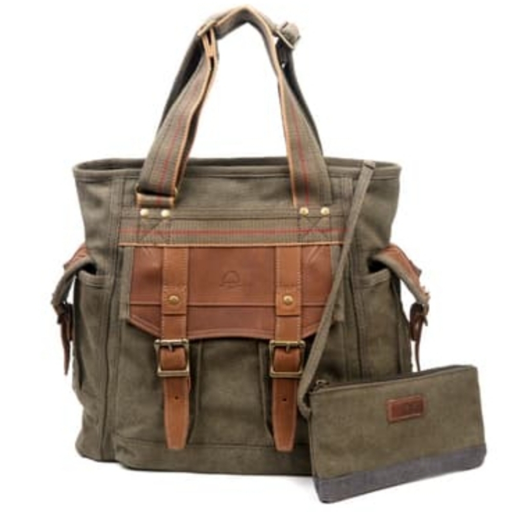 TSD Turtle Ridge Canvas Tote Bag
